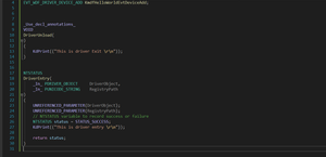 Developing and Installing your first Kernel driver in Windows 10(under 10 min)